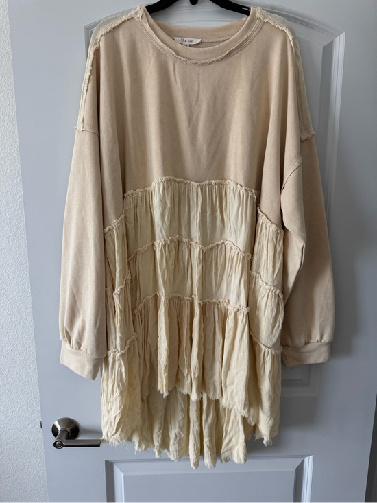Oli & Hali Dresses & Skirts - Pixie Sweatshirt Mini Dress Size M/L